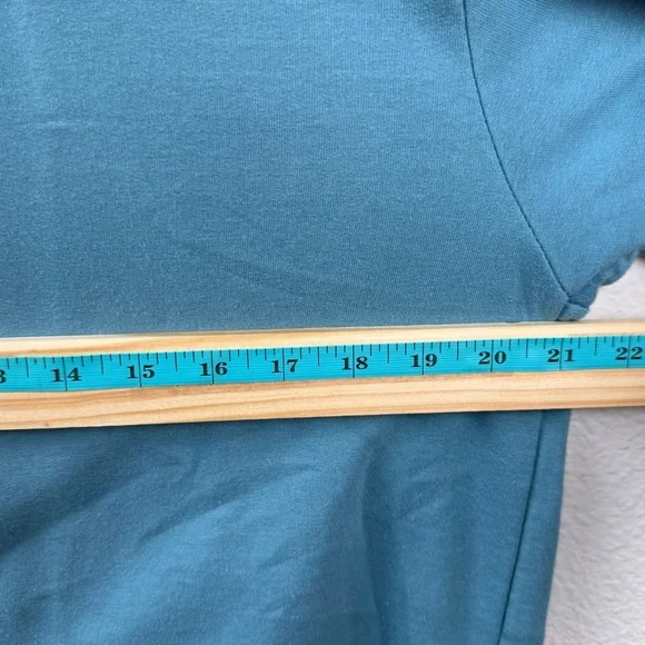 Vintage Volcom‎ Stone Company Mens Y2K Hoodie Size L Blue Preppy 90s Skater - Picture 10 of 16